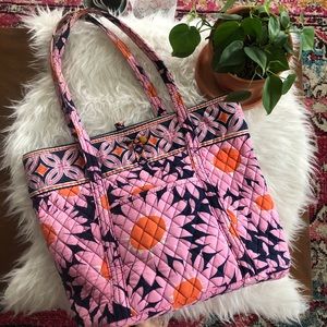 Large Vera Bradley Loves Me.. Tote